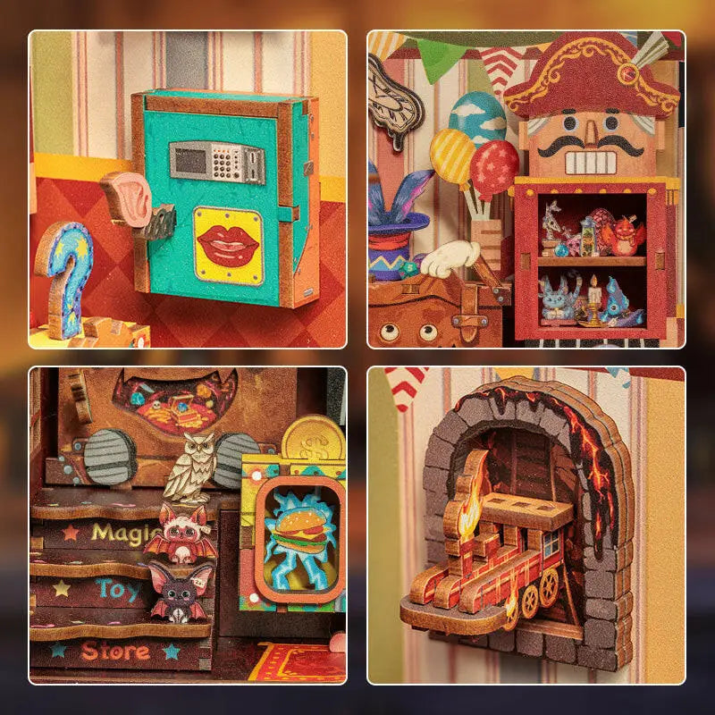 DIY Book Nook Kit | Amazing Toys Store - DIY Magic World