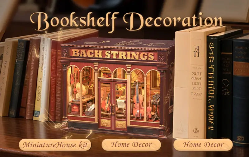 DIY Book Nook Kit | Bach Strings