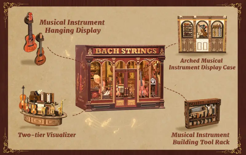 DIY Book Nook Kit | Bach Strings