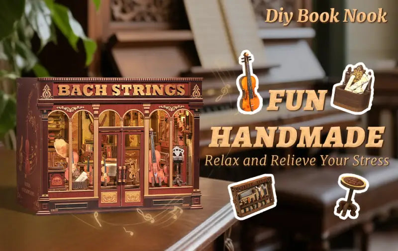 DIY Book Nook Kit | Bach Strings
