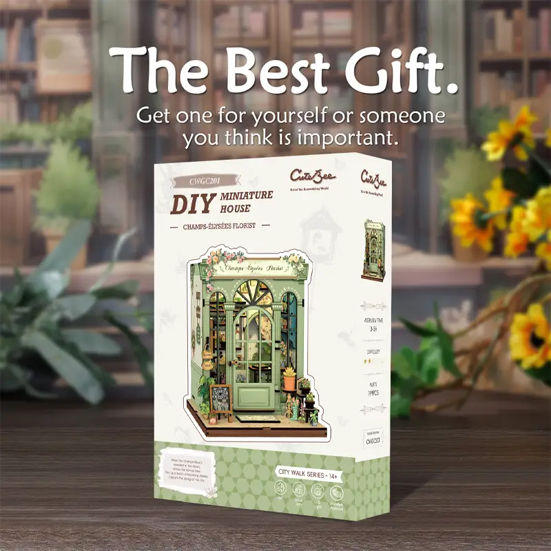 DIY Book Nook Kit | Champs Elysees Flower Shop