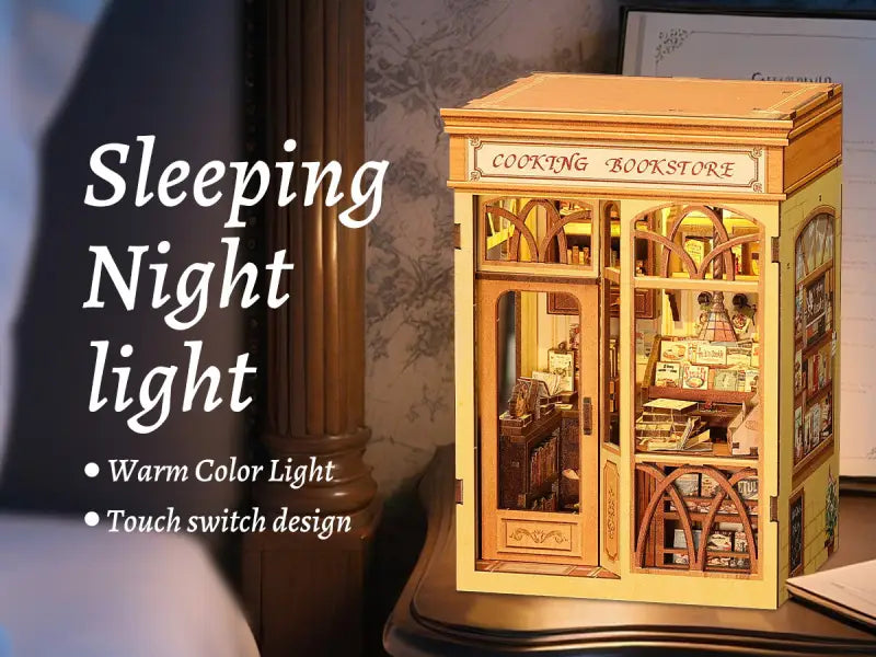 DIY Book Nook Kit | Cooking Bookstore