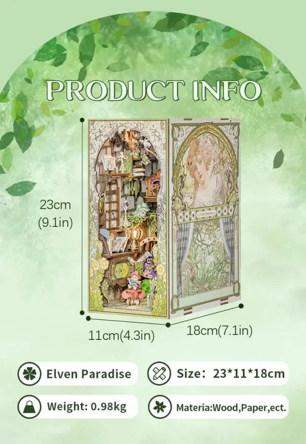 DIY Book Nook Kit | Eleven Paradise - DIY Magic World