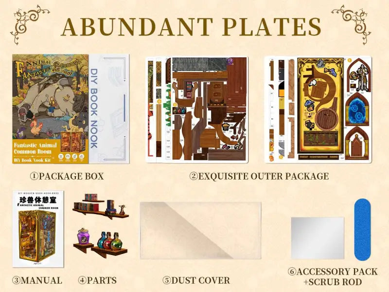 DIY Book Nook Kit | Fantastic Animal - DIY Magic World