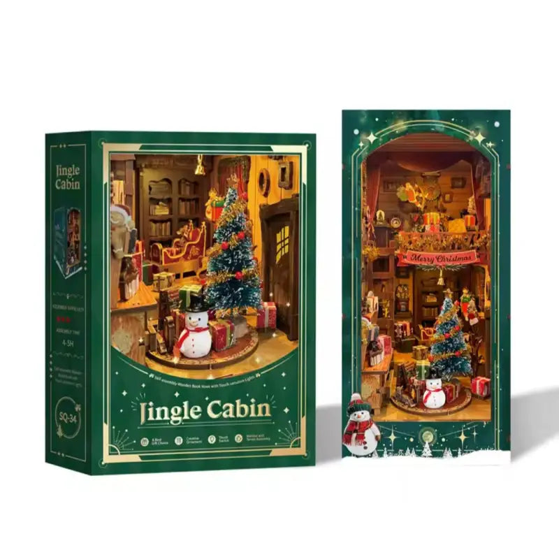 DIY Book Nook Kit | Jingle Cabin - DIY Magic World