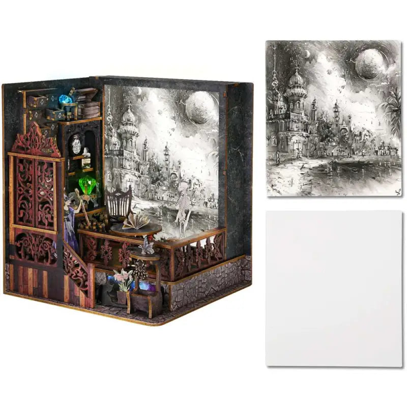 DIY Book Nook Kit | Magician - DIY Magic World