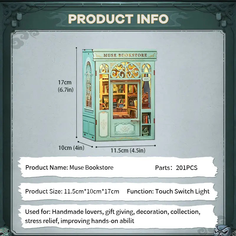 DIY Book Nook Kit | Muse Bookstore