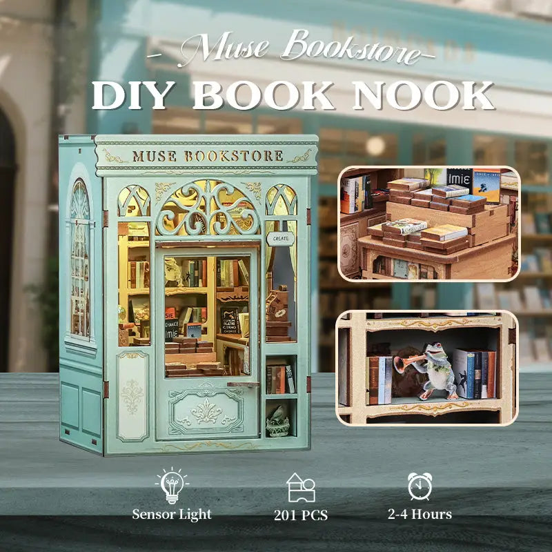 DIY Book Nook Kit | Muse Bookstore