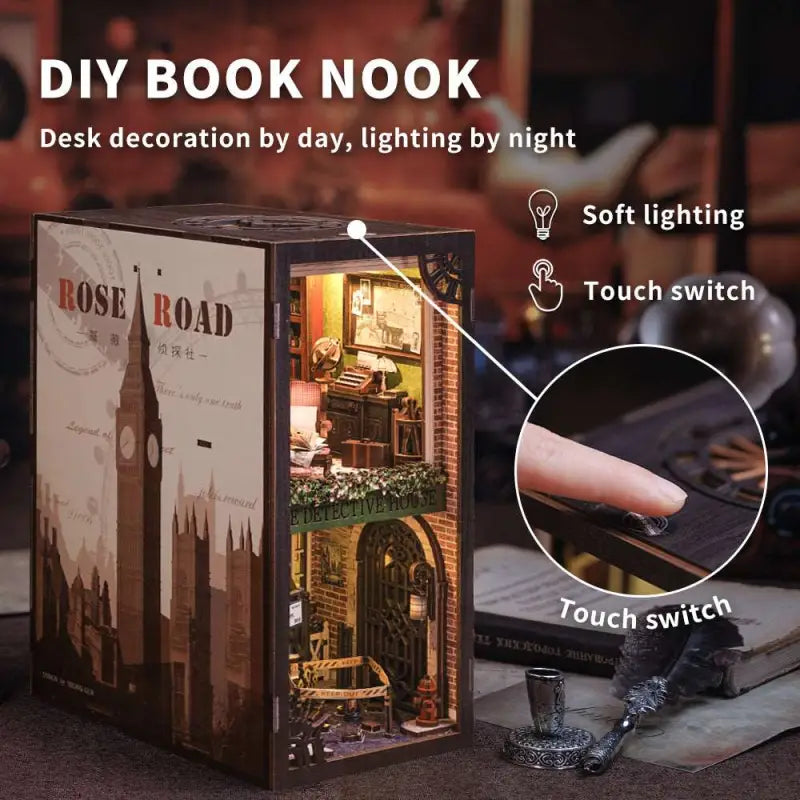 DIY Book Nook Kit | Rose Detective Agency - DIY Magic World