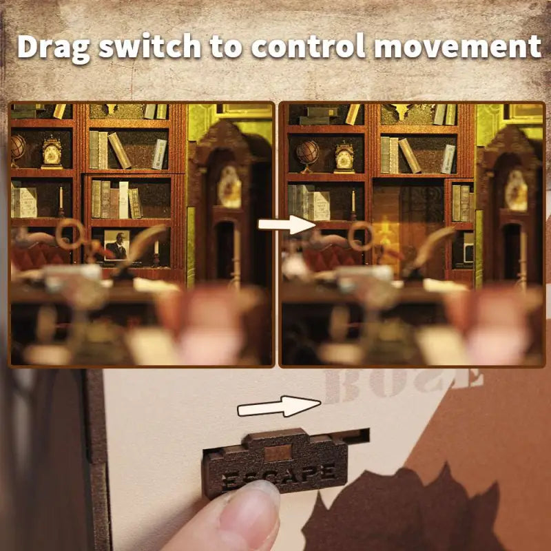 DIY Book Nook Kit | Rose Detective Agency - DIY Magic World