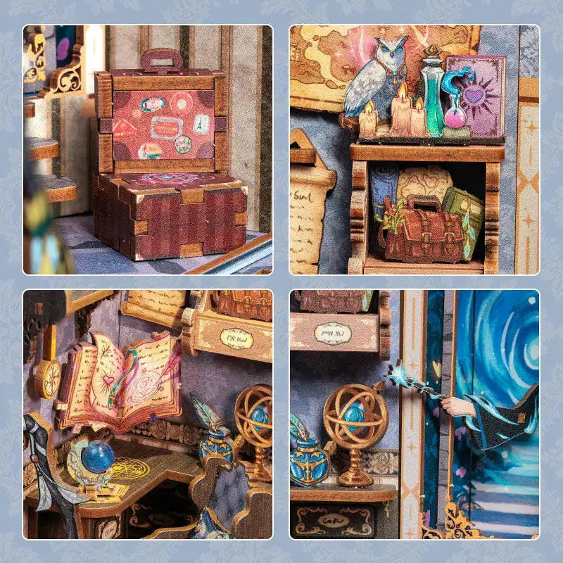 DIY Book Nook Kit | Soul Travel Agency - DIY Magic World