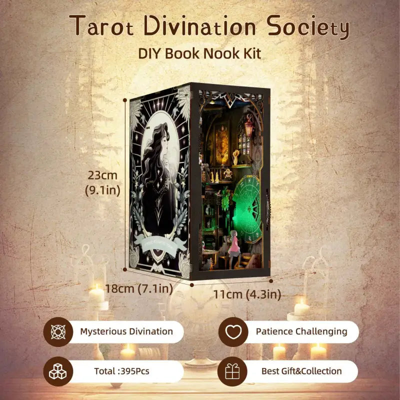 DIY Book Nook Kit | Tarot Divination Society - DIY Magic World