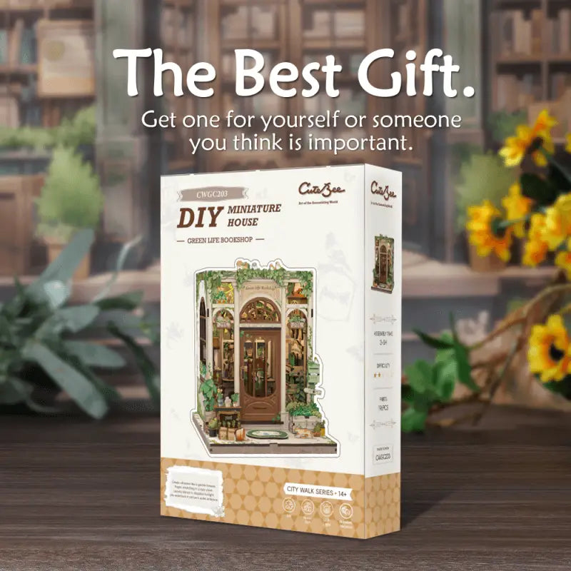 DIY Book Nook Kit | The Green Life Bookshop