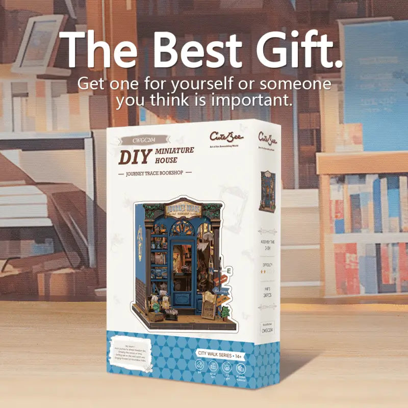 DIY Book Nook Kit | The Journey Trace Bookshop