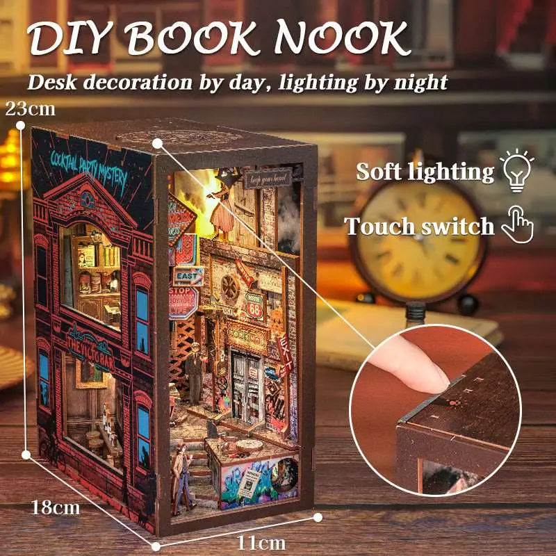 DIY Book Nook Kit | The Long Goodbye - DIY Magic World