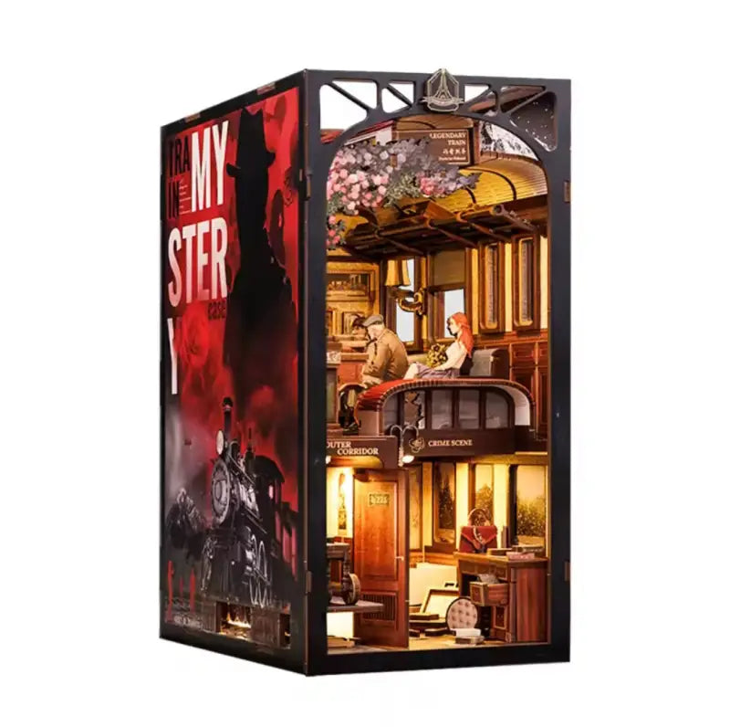 DIY Book Nook Kit | Train Mystery - DIY Magic World