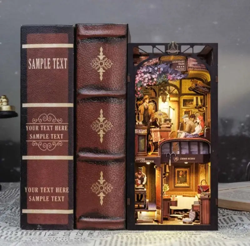 DIY Book Nook Kit | Train Mystery - DIY Magic World
