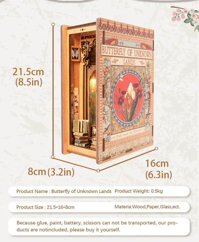 DIY Book Nook Kit | Unknow Land - DIY Magic World