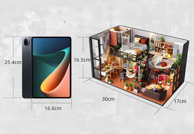 DIY Dollhouse Kit | Chinese Loft Model - DIY Magic World