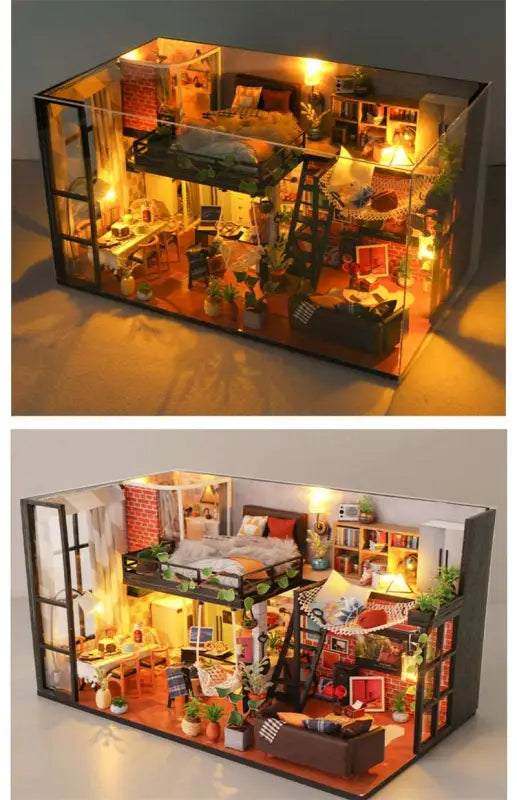 DIY Dollhouse Kit | Chinese Loft Model - DIY Magic World