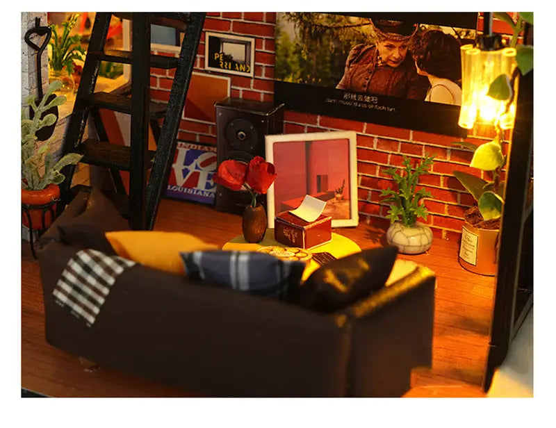 DIY Dollhouse Kit | Chinese Loft Model - DIY Magic World