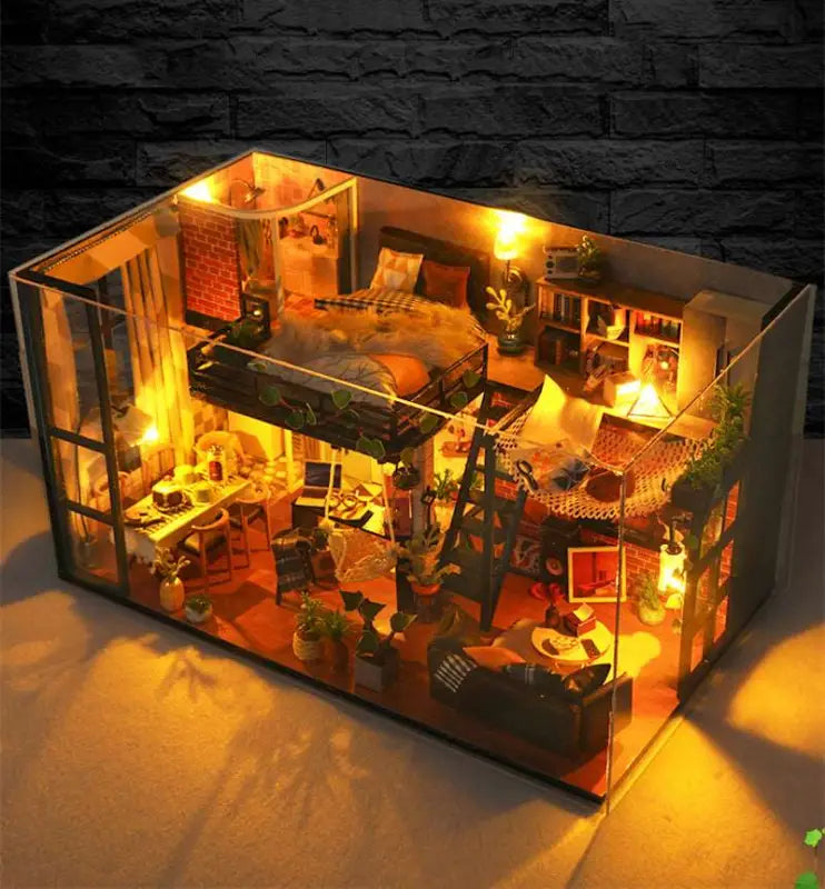 DIY Dollhouse Kit | Chinese Loft Model - DIY Magic World