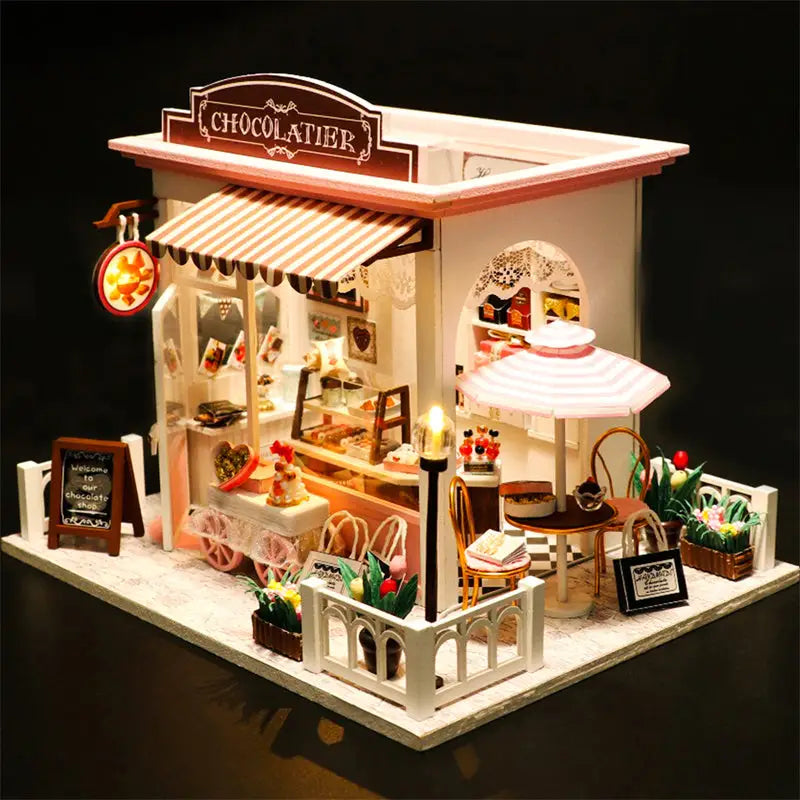 DIY Dollhouse Kit | Chocolatier - DIY Magic World