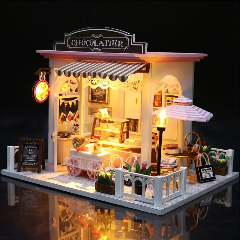 DIY Dollhouse Kit | Chocolatier - DIY Magic World