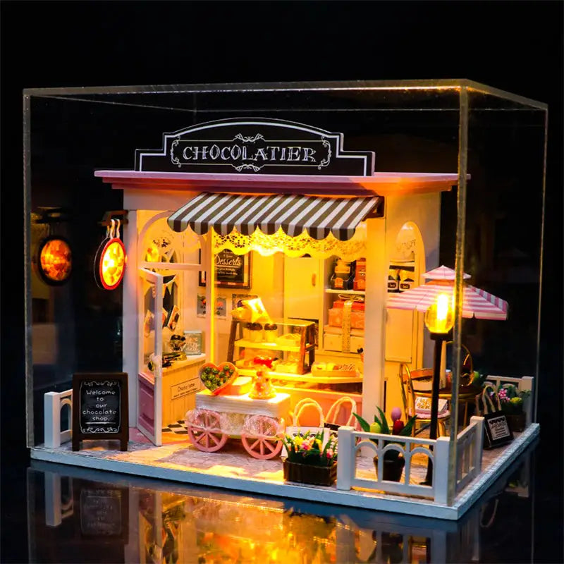 DIY Dollhouse Kit | Chocolatier - DIY Magic World