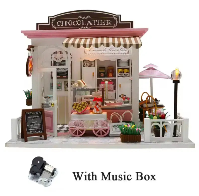 DIY Dollhouse Kit | Chocolatier - DIY Magic World