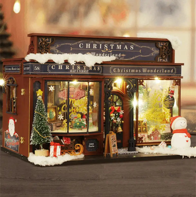 DIY Dollhouse Kit | Christmas Wonderland - DIY Magic World