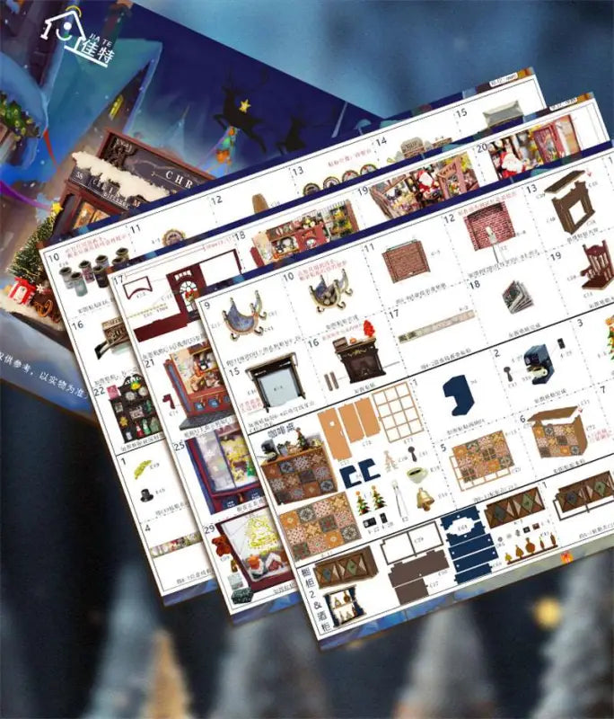 DIY Dollhouse Kit | Christmas Wonderland - DIY Magic World