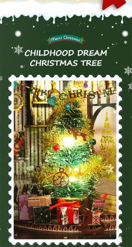 DIY Dollhouse Kit | Christmas Wonderland - DIY Magic World