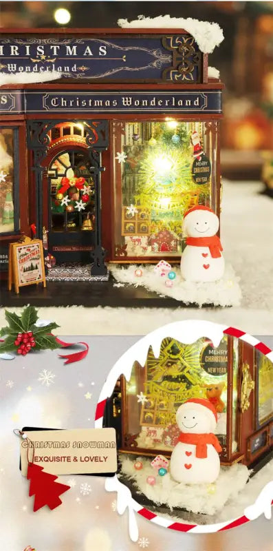DIY Dollhouse Kit | Christmas Wonderland - DIY Magic World