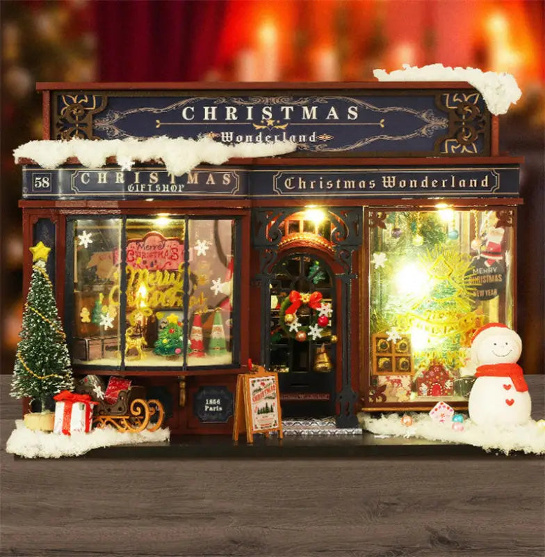 DIY Dollhouse Kit | Christmas Wonderland - DIY Magic World