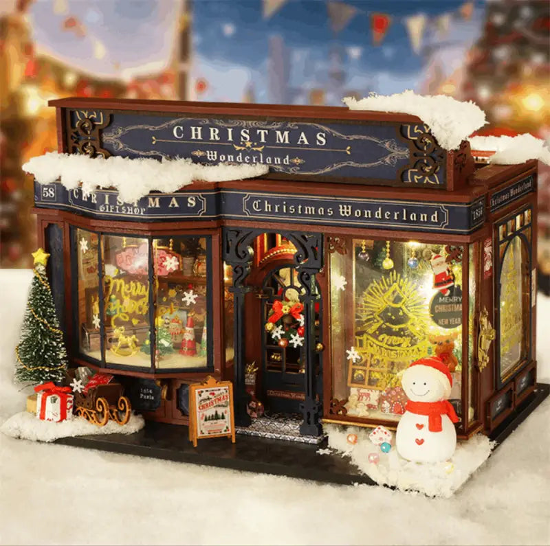 DIY Dollhouse Kit | Christmas Wonderland - DIY Magic World