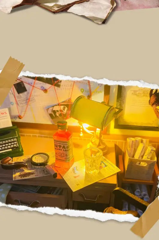 DIY Dollhouse Kit | Lodge Detective - DIY Magic World
