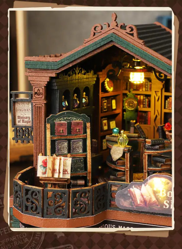 DIY Dollhouse Kit | Twilight Book City