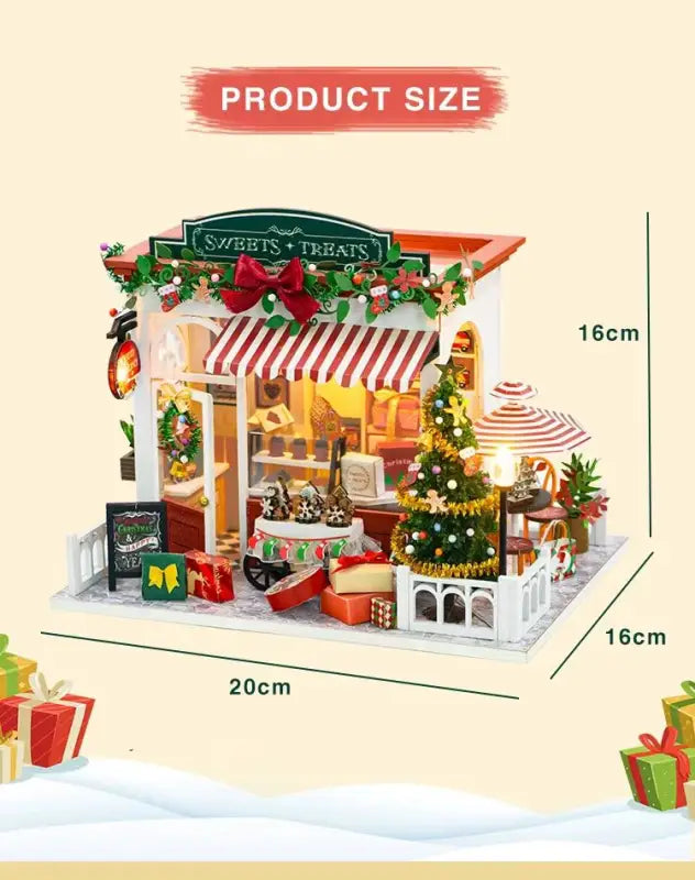 DIY Miniature Dollhouse Kit | Sweets & Treats - DIY Magic World