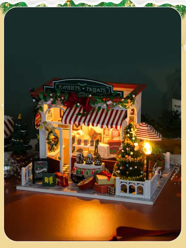 DIY Miniature Dollhouse Kit | Sweets & Treats - DIY Magic World