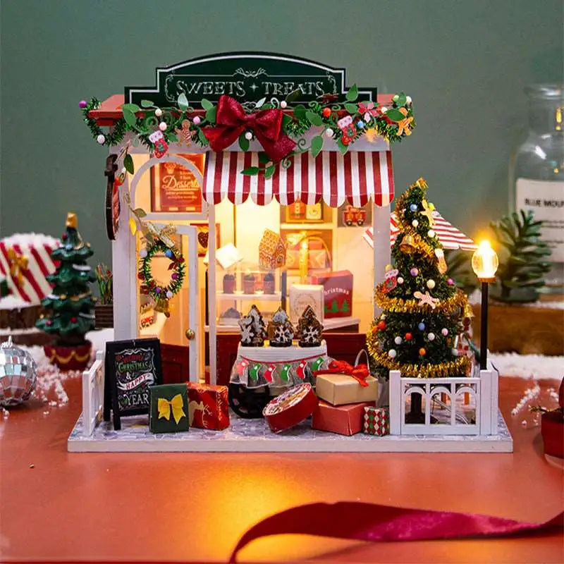 DIY Miniature Dollhouse Kit | Sweets & Treats - DIY Magic World