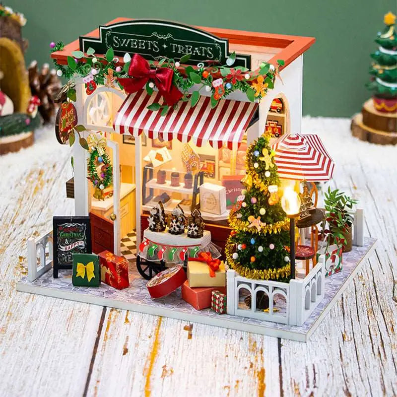 DIY Miniature Dollhouse Kit | Sweets & Treats - DIY Magic World