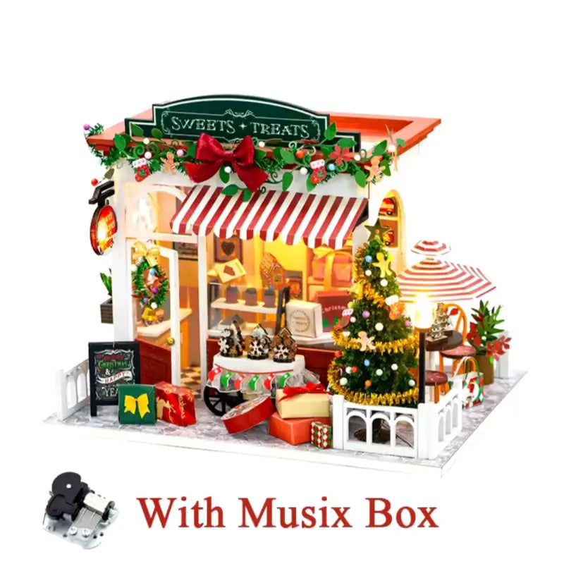 DIY Miniature Dollhouse Kit | Sweets & Treats - DIY Magic World