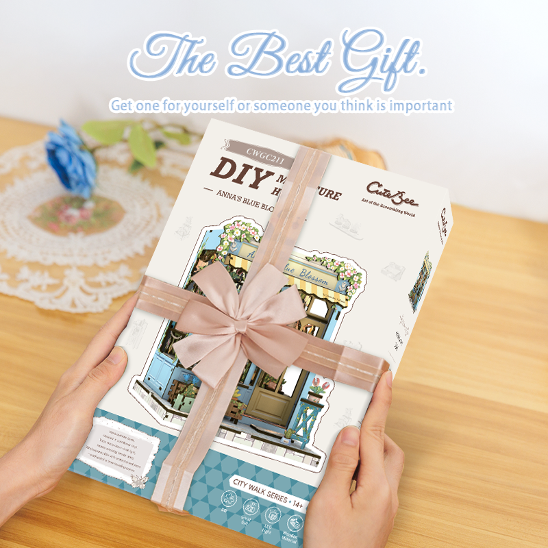 DIY Book Nook Kit | Anna's Blue Blossom