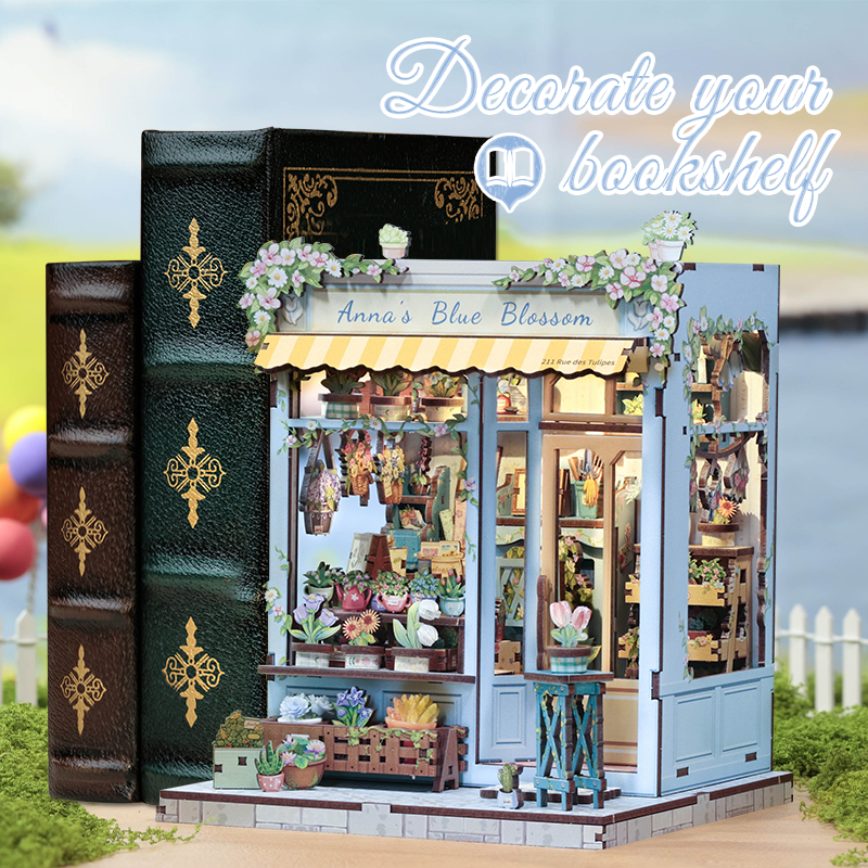 DIY Book Nook Kit | Anna's Blue Blossom