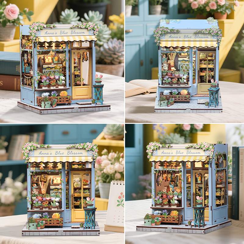 DIY Book Nook Kit | Anna's Blue Blossom
