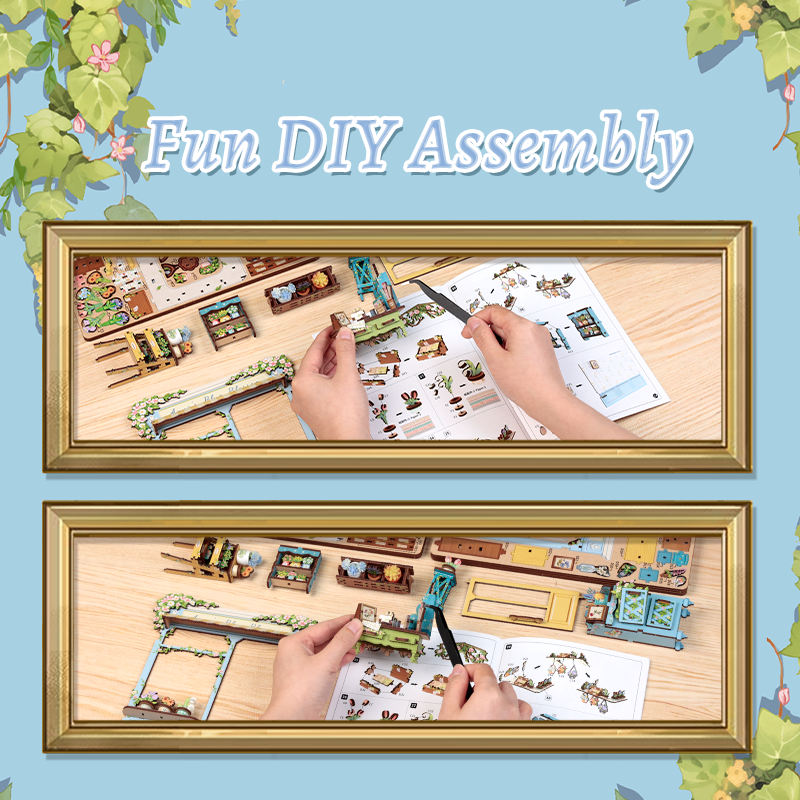 DIY Book Nook Kit | Anna's Blue Blossom