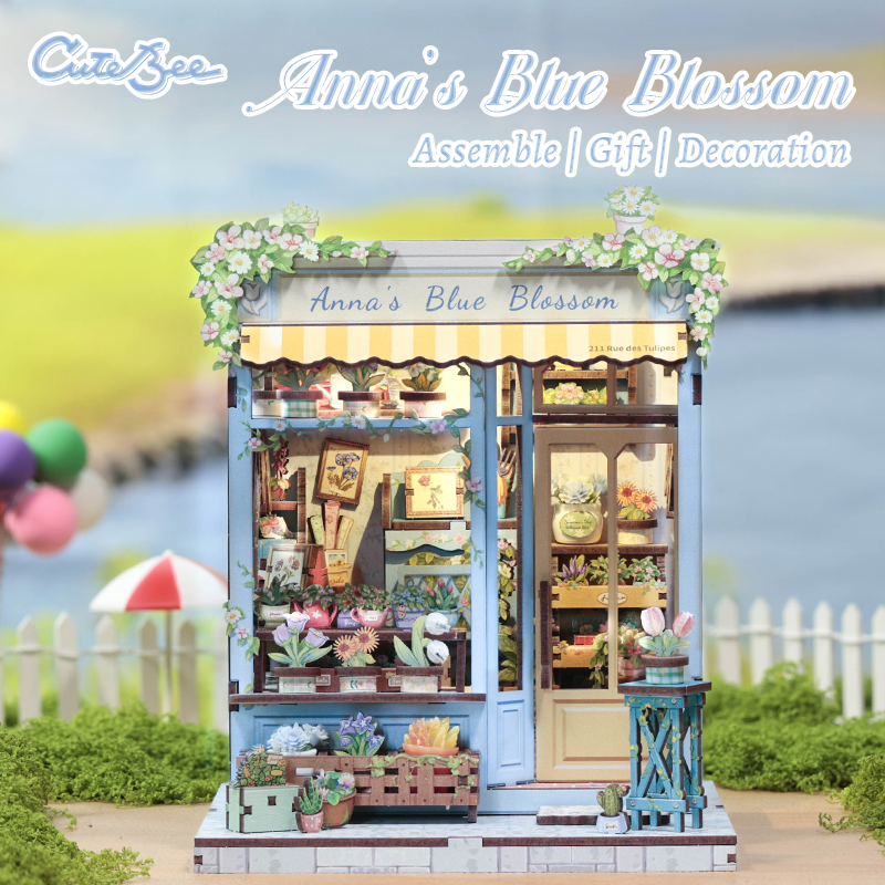 DIY Book Nook Kit | Anna's Blue Blossom