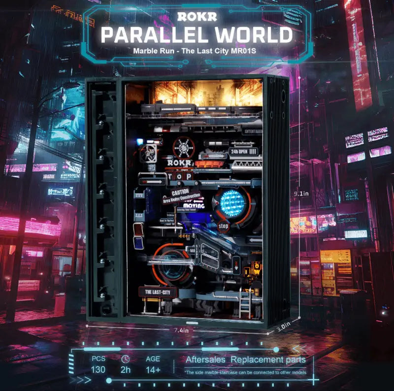 Robotime Rokr DIY 3D Wooden Puzzle | Last City