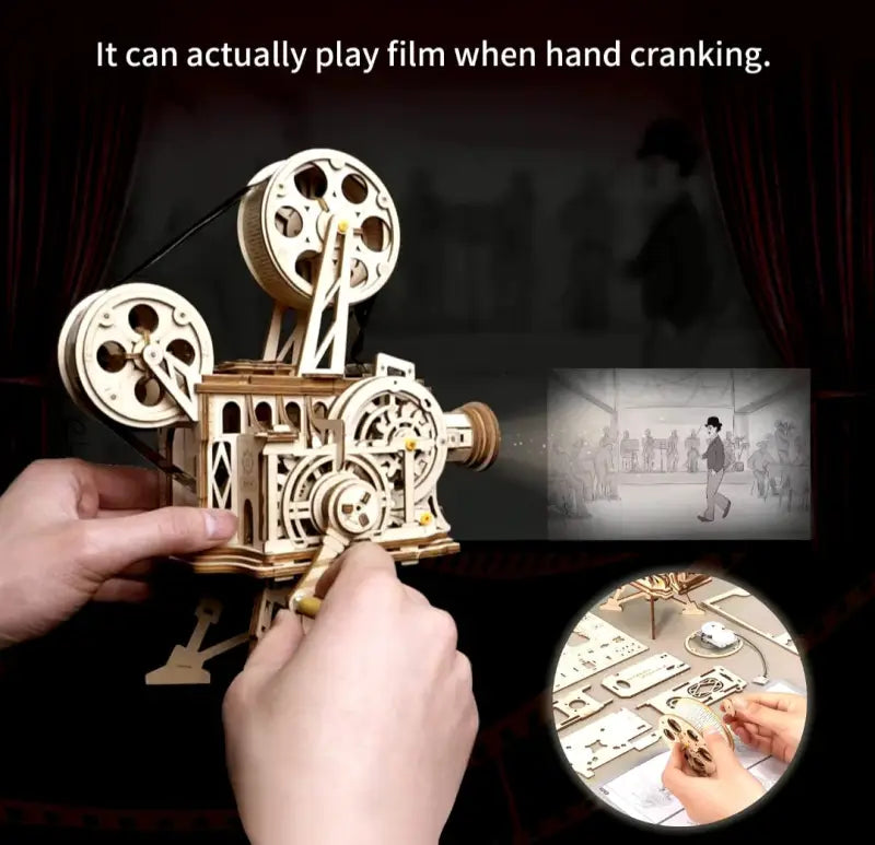 Robotime Rokr DIY 3D Wooden Puzzle | Vitascope - DIY Magic World